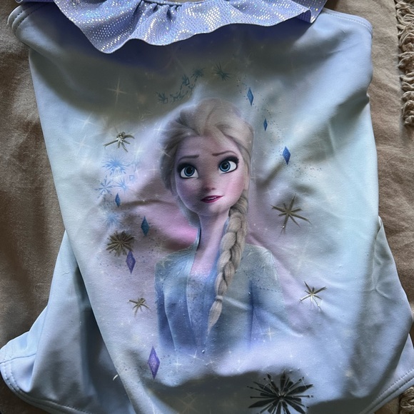 Elsa one piece bathing swim suit - Picture 2 of 5